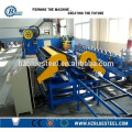 Best Selling Full Automatic Rolling Door Forming Machine / Door Framing Roll Forming Machine With Saw Cutting